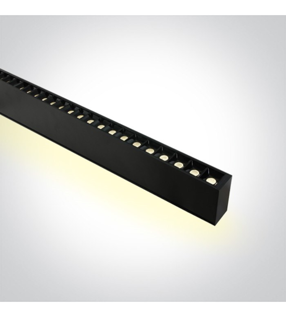 38150BU/B/V Oprawa liniowa czarna LED CCT 40W+25W