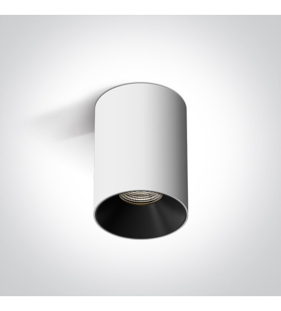 12107R/W/W Biała tuba Bastia 7W 3000K Triack