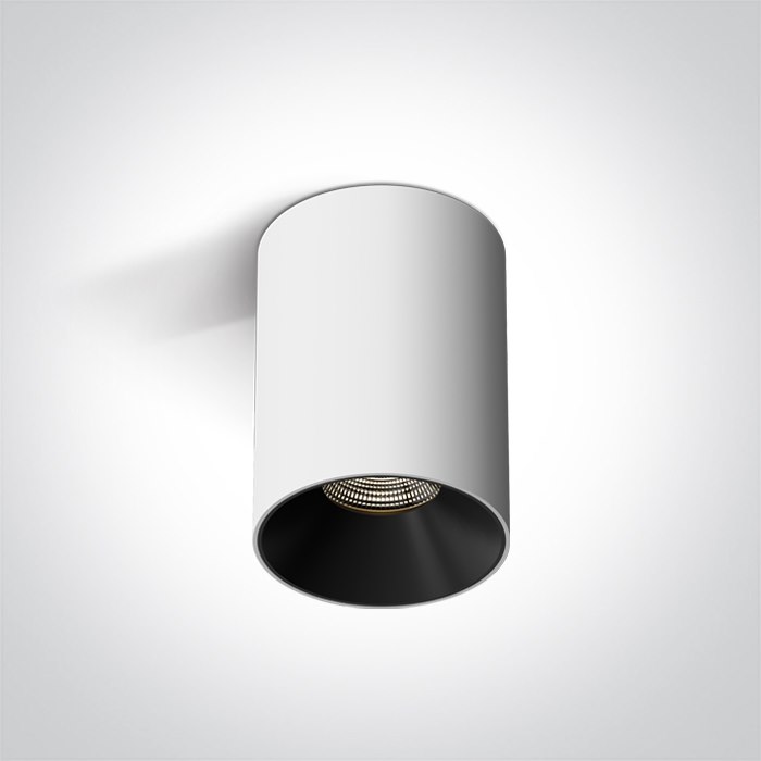 12107R/W/W Biała tuba Bastia 7W 3000K Triack