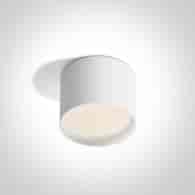 12112D/W/V  Lampa sufitowa biała 12W CCTV IP44