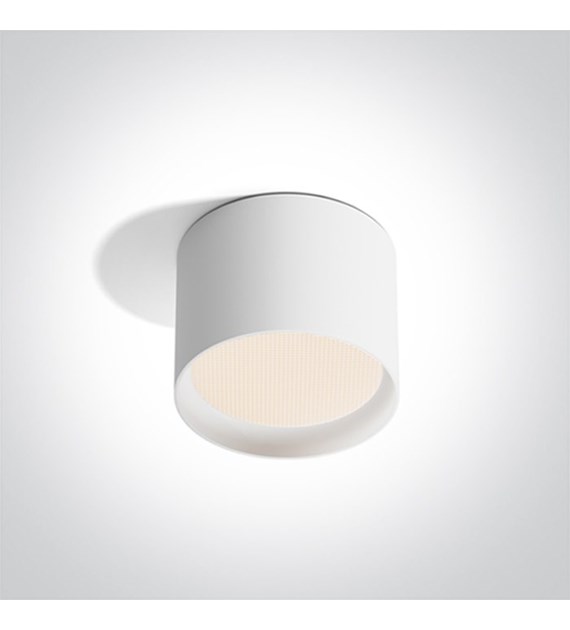 12112D/W/V Biała Tuba Led 12W CCTV  IP44 CRI90