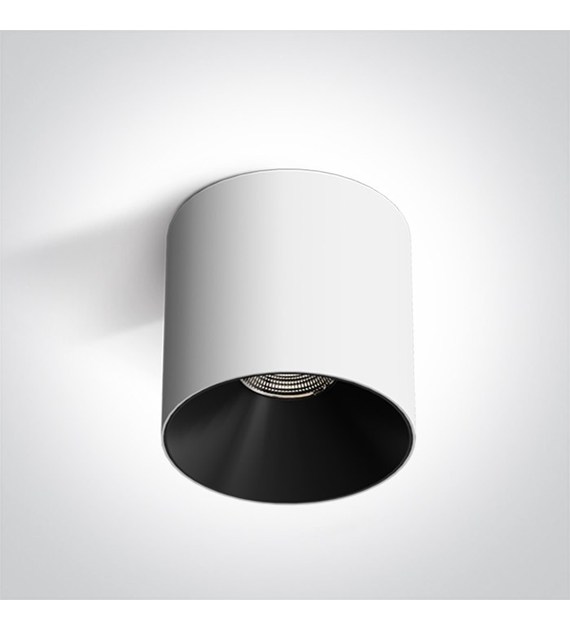 12118R/W/W Biała Tuba Bastia 18W 3000K