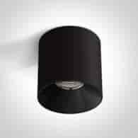 12125R/B/W Lampa sufitowa czarna 25W 3000K IP20