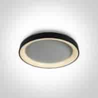 62130L/B/V CZARNY PLAFON 30W CCTV IP20 230V DIMM