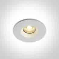 10107DF/W Wpust biały LED 7W 3000K IP65