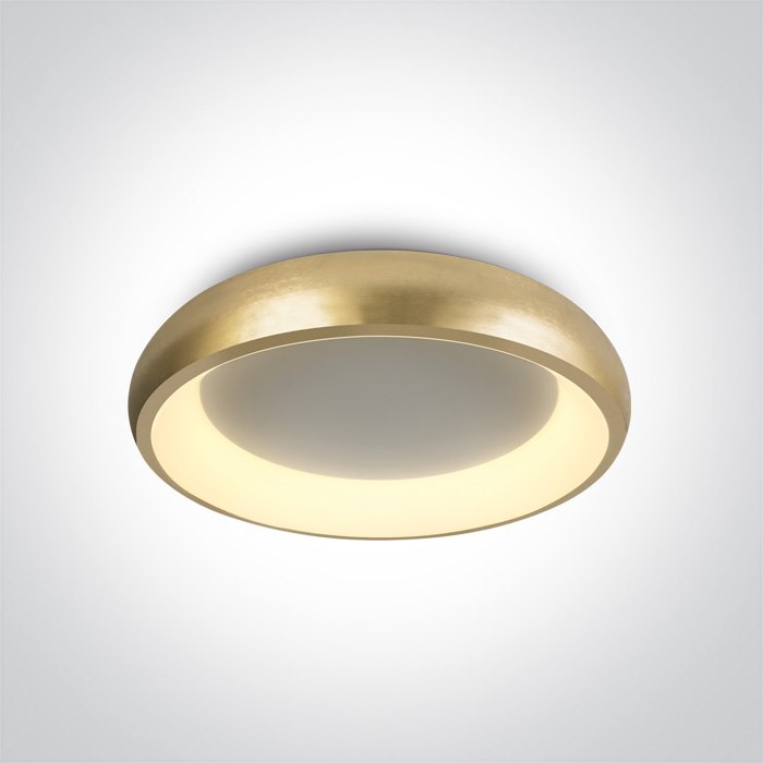 62134N/BGL/ Złoty plafon LED CCT DIM 30W IP20 230V