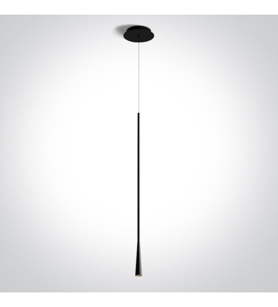 63076A/B/W Czarna lampa wisząca Marsylia1x5W 3000K