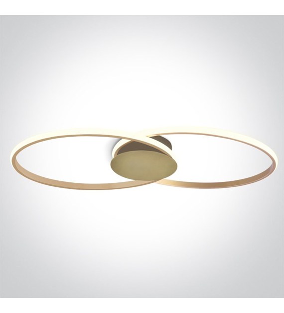 63154C/CH/W Oprawa sufitowa Mer3 champagne WW 40W