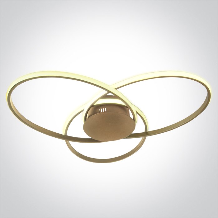 63154D/CH/W Oprawa sufitowa Mer4 champagne WW 60W