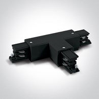 41016A/B/L Łącznik typ T czarny do szynoprzewodu