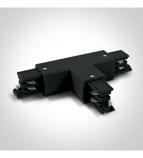 41016A/B/L Łącznik T czarny do szynoprzewodu Lewy