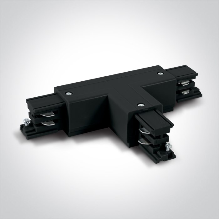 41016A/B/L Łącznik typ T czarny do szynoprzewodu