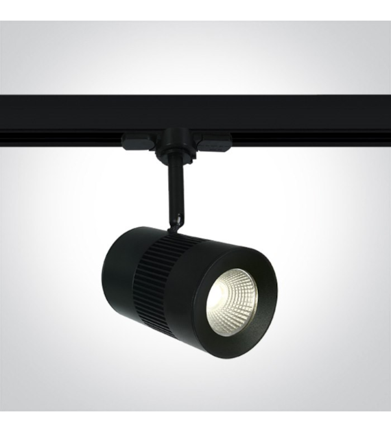 65628T/B/C Track spot Kampia czarny LED 4000K 15W