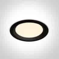 10120UV/B/V Wpust Czarny 20W CCT IP44