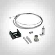 41026R/B Zestaw zawiesia 2m do szyn 3F One Light