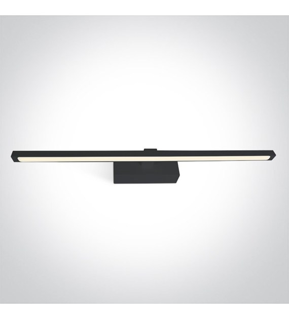 38114T/B/V Kinkiet Trikala czarny 14W CCT IP44 One