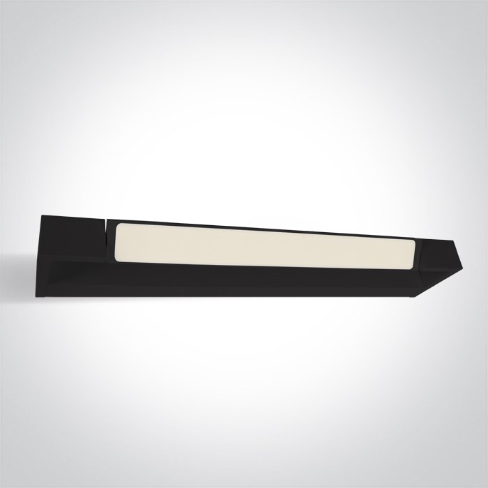 38118C/B/V Kinkiet łazienkowy Rodos czarny 18W CCT