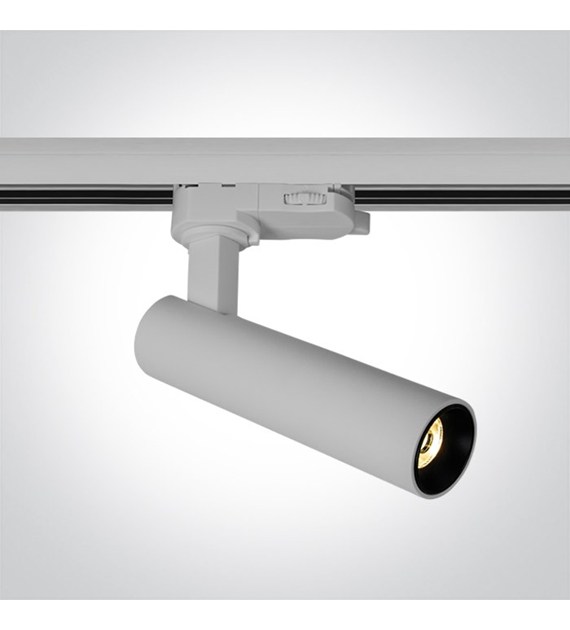 65108AT/W/W Reflektorek track biały 9W 3000K One
