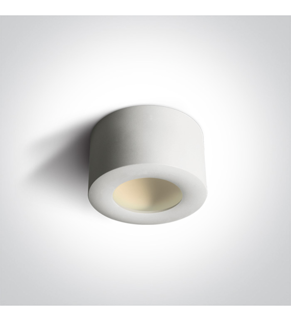 12108FD/W/V Lampa sufitowa biała LED 8W CCT IP20