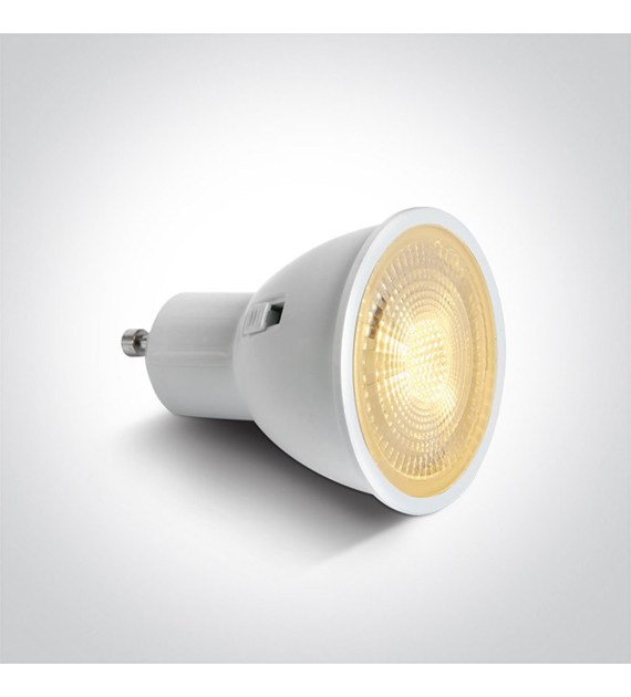 7307G/V Żarówka LED 7W GU10 CCTV 60st. 230V