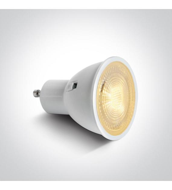 7307G/V Żarówka LED 7W GU10 CCTV 60st. 230V