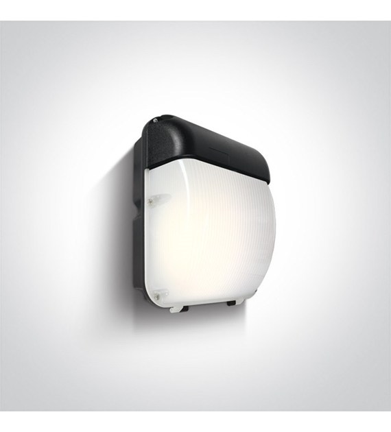 7056A/V Kinkiet przemysłowy czarny 50W CCTV IP65