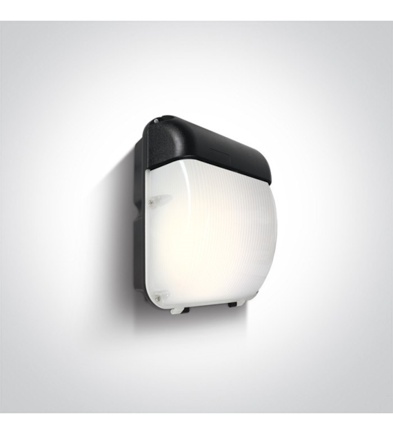 7056A/V Kinkiet przemysłowy czarny 50W CCTV IP65