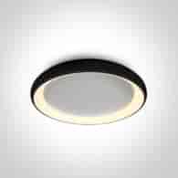 62144N/B/V Plafon czarny LED 50W CCT IP20