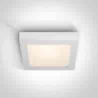 62122F/W/V Plafon biały LED 22W CCTV IP40 230V