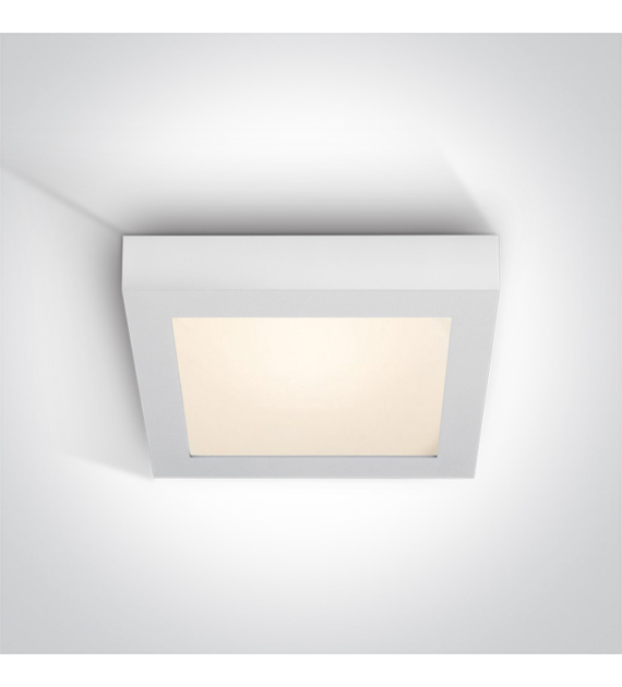 62122F/W/V Plafon biały LED 22W CCTV IP40 230V