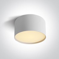 12114M/W/V Lampa sufitowa Biała 14W CCTV IP20