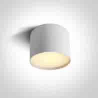 12109M/W/V  Lampa sufitowa biała 9W CCTV IP20