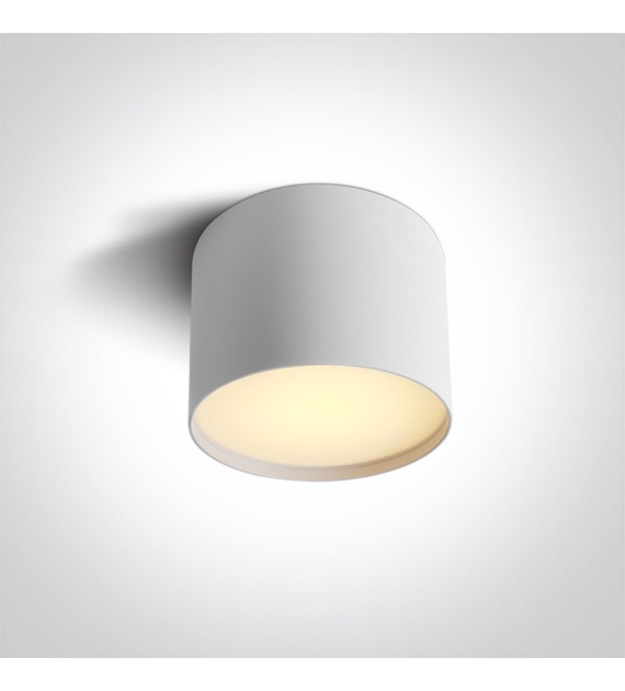 12109M/W/V  Lampa sufitowa biała 9W CCTV IP20