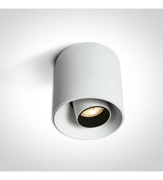 12108T/W/W Lampa sufitowa biała LED 8W 3000K IP20
