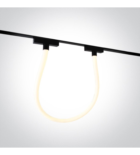 43128FA/B/W Flat liniowy track czarny 16W 3000K