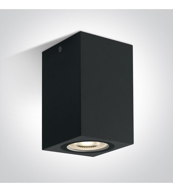 67142D/B Oprawa sufitowa Nota 4 czarna GU10 IP65