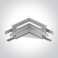 42012ARB/W biały łącznik L do magnet. G/K MIDI