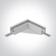 42012AA/W biały łącznik L do szyny magnt. MINI