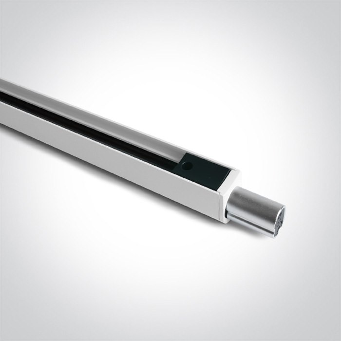 42001PA/W Profil  biały P&P przesłona 38cm 48V