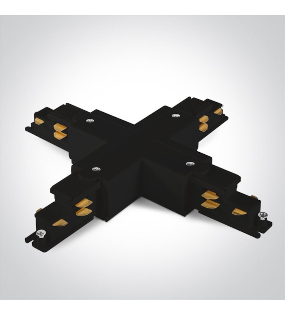 41018AL/B Łącznik X czarny do szynoprzewodu DALI