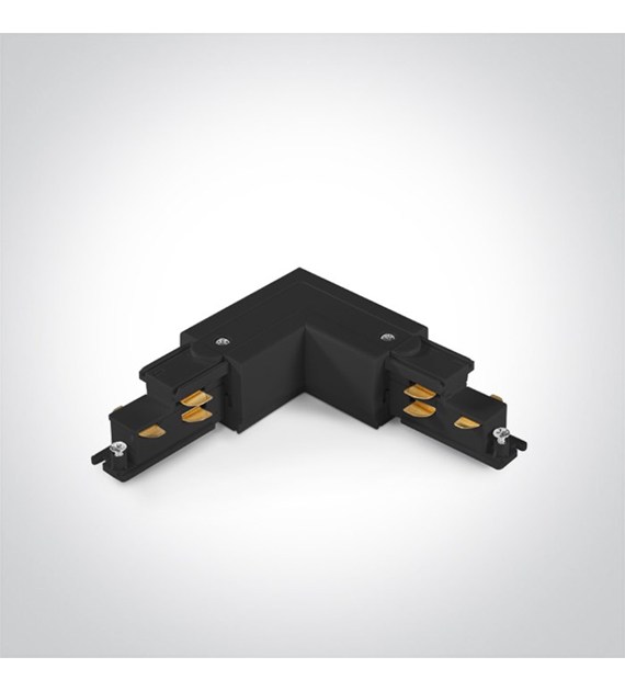 41012AL/B/L Łącznik czarny lewy do szyny 3F DALI