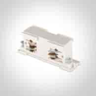 41008AL/W Łącznik niewidoczny biały szyna 3F DALI