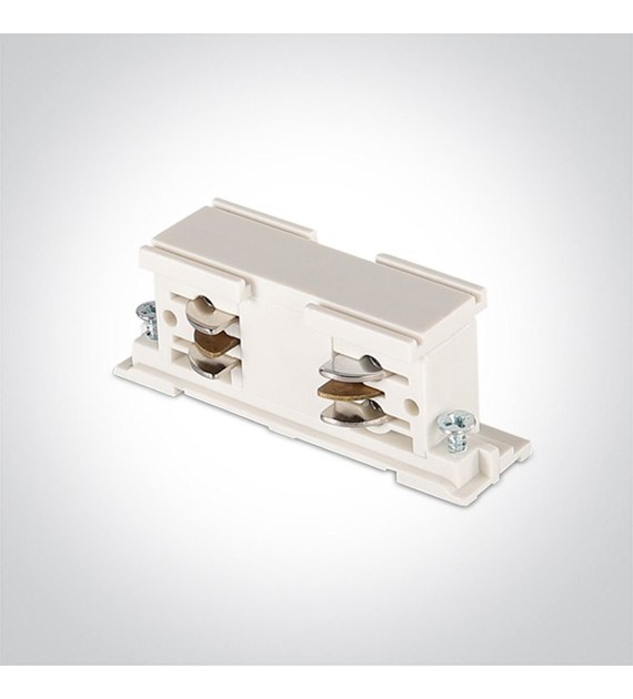 41008AL/W Łącznik niewidoczny biały szyna 3F DALI