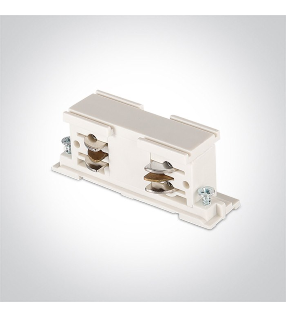 41008AL/W Łącznik niewidoczny biały szyna 3F DALI