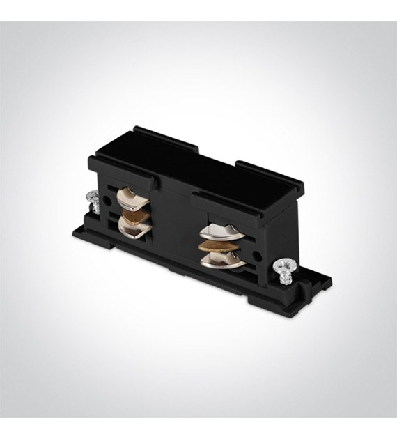 41008AL/B Łącznik niewidoczny czarny szyna 3F DALI