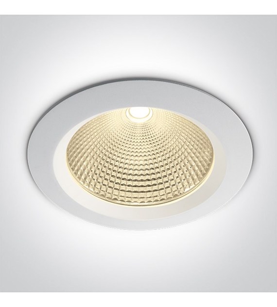 10130CA/W/V Wpust biały LED 30W CCTV IP20 230V