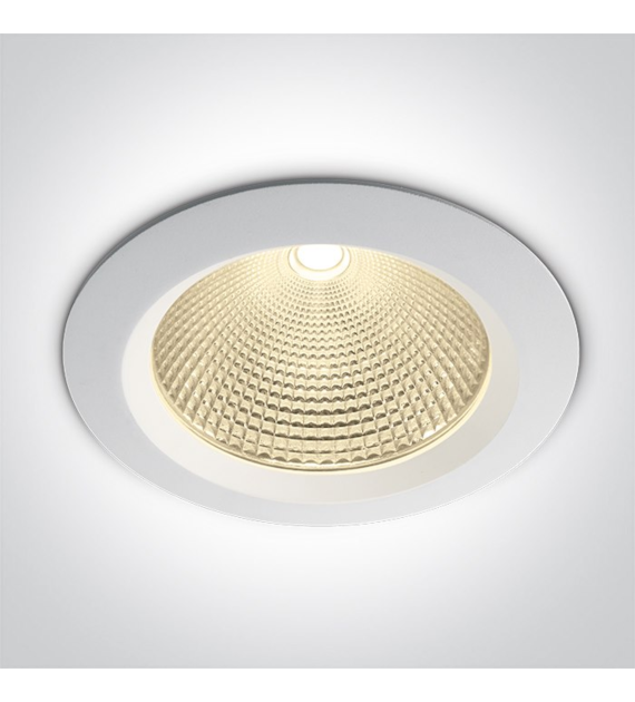 10130CA/W/V Downlight biały LED 30W CCTV IP20 230V
