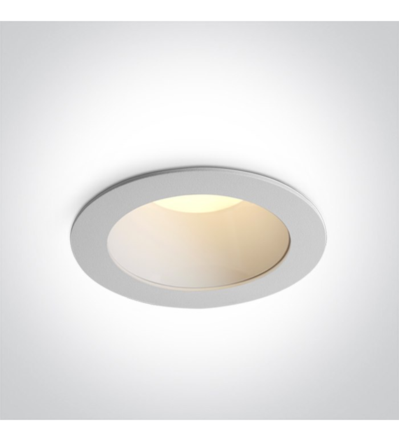 10120ED/W/V Wpust biały LED 20W CCTV IP20 230V
