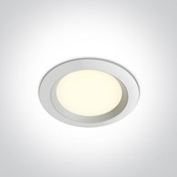10107T/W/V Downlight biały LED 7W CCTV IP20 230V