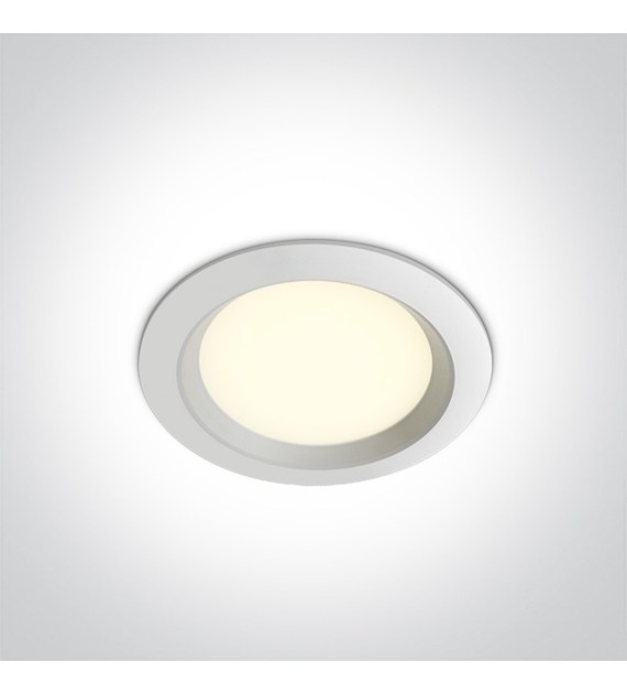 10107T/W/V Downlight biały LED 7W CCTV IP20 230V